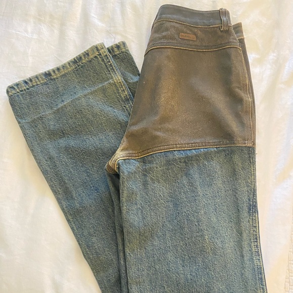 Chanel Calfskin Jean Trousers - Picture 5 of 7